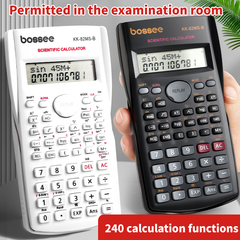 Scientific Calculator For Secondary School - Calcolatrice Scientifica 240 Funzioni Display a