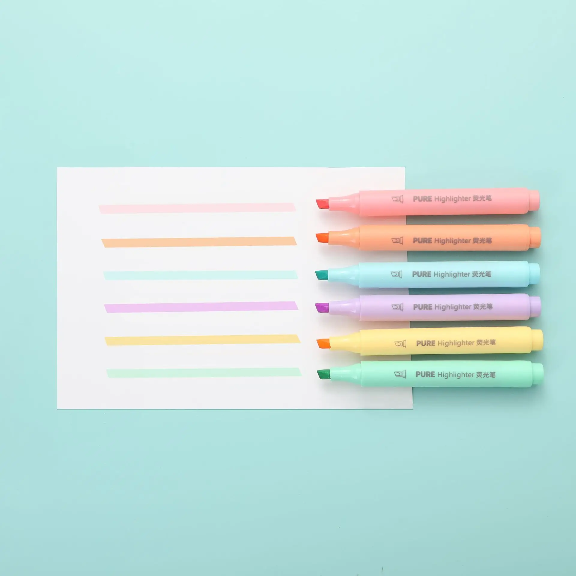 Set di 6 Penne Evidenziatori C - Pastel Highlighter Set Double Ended recensione e prezzo
