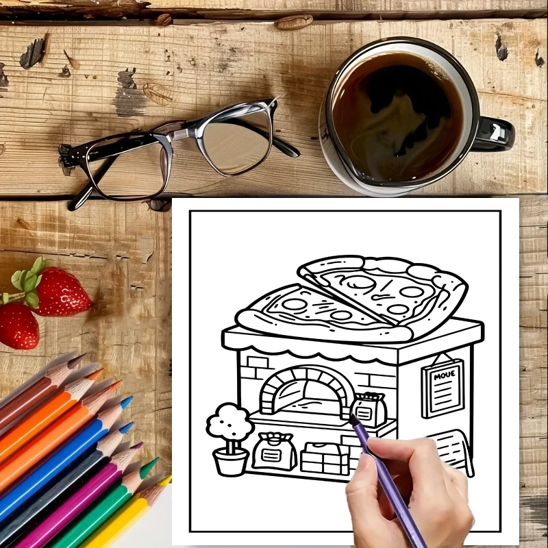 Libro da colorare Little Space - School Supplies recensione e prezzo
