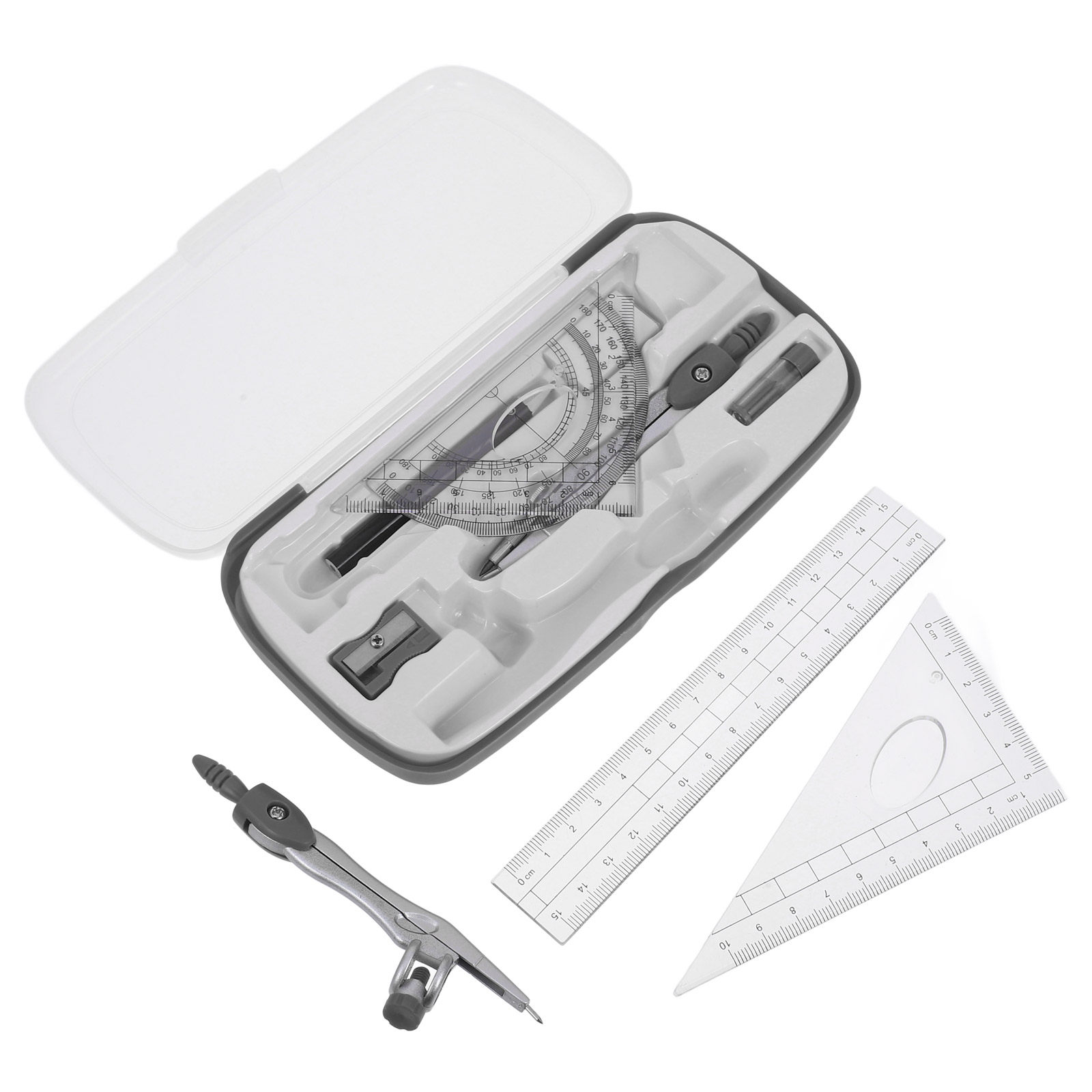 Set da disegno geometrico con  - Math Geometry Set With Compass recensione e prezzo