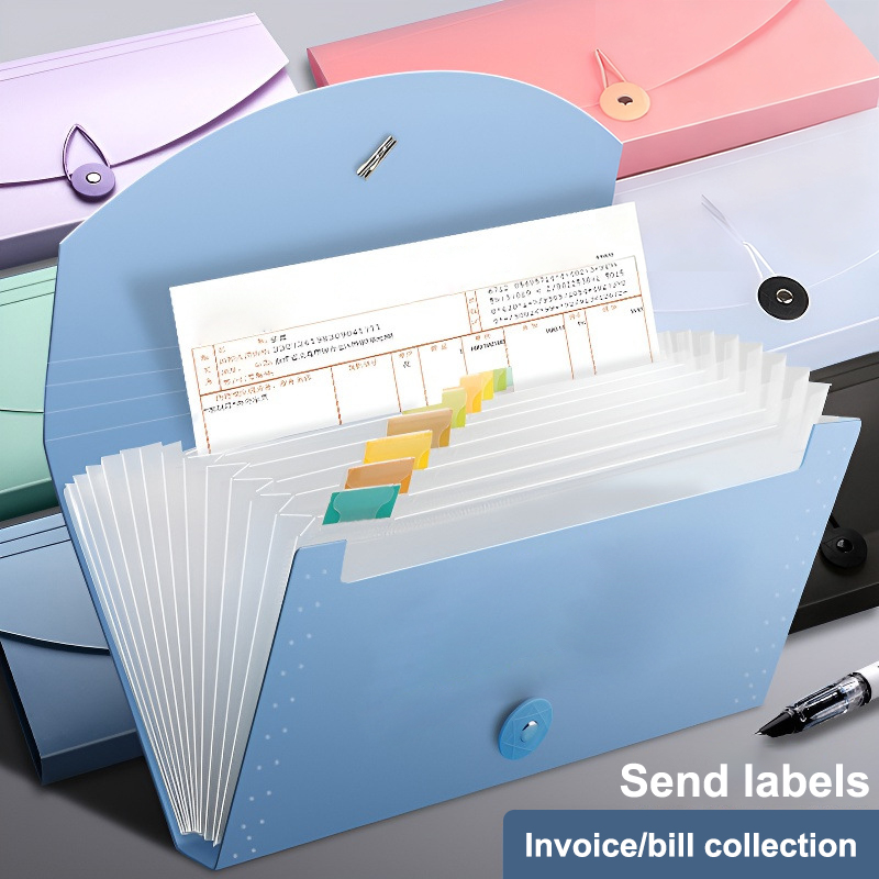 ~13 tasche, cartella portadocu - Expandable Accordion File Folder 13 Pockets recensione e prezzo