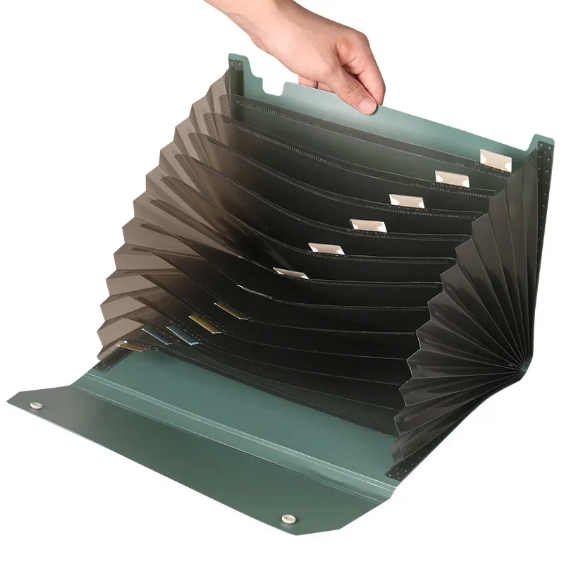 13 tasche, formato A4, organiz - Expandable Accordion File Folder 13 Pockets recensione e prezzo