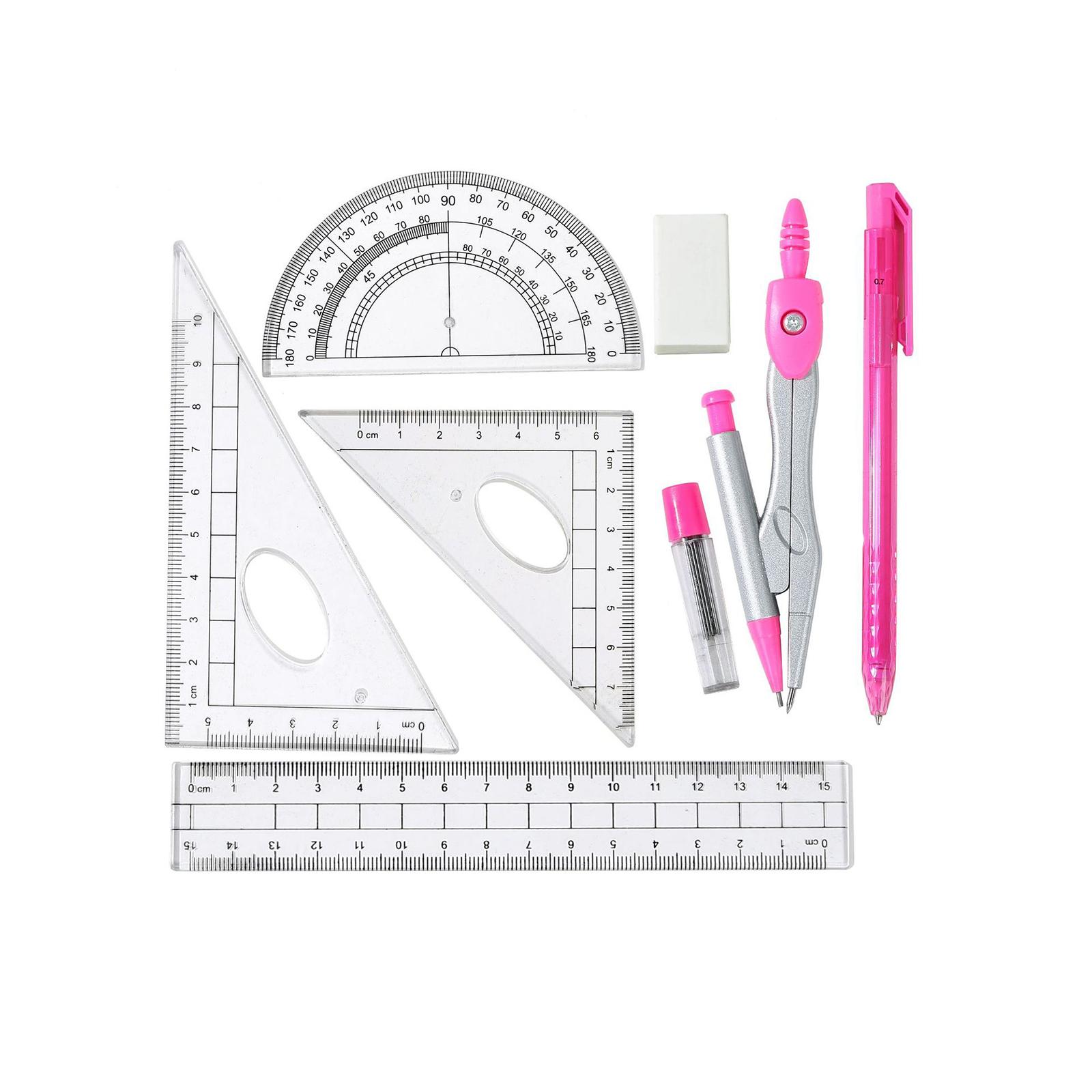 Set di Strumenti per Geometria - Math Geometry Set With Compass recensione e prezzo