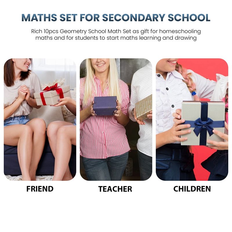 Set di compassi geometrici di  - Math Geometry Set With Compass recensione e prezzo